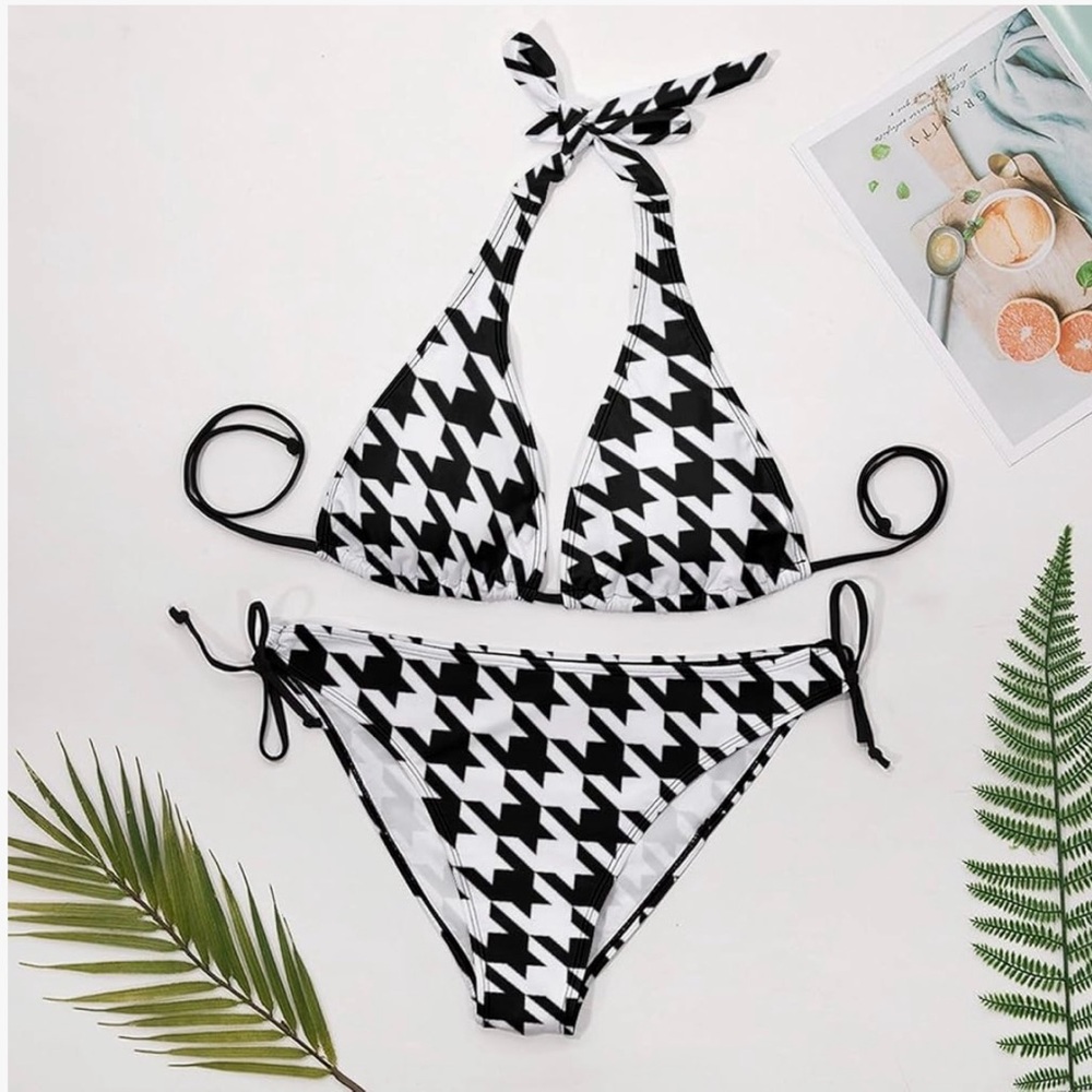 2 for💲🔟 Houndstooth Bikini (M)